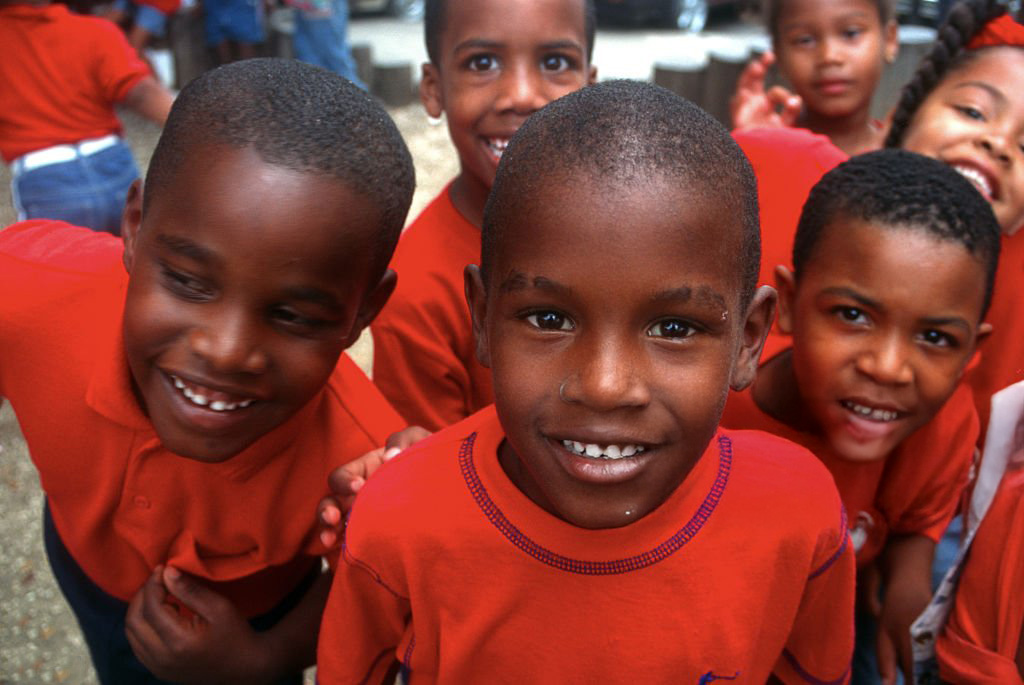 Happy children at Hope Haven