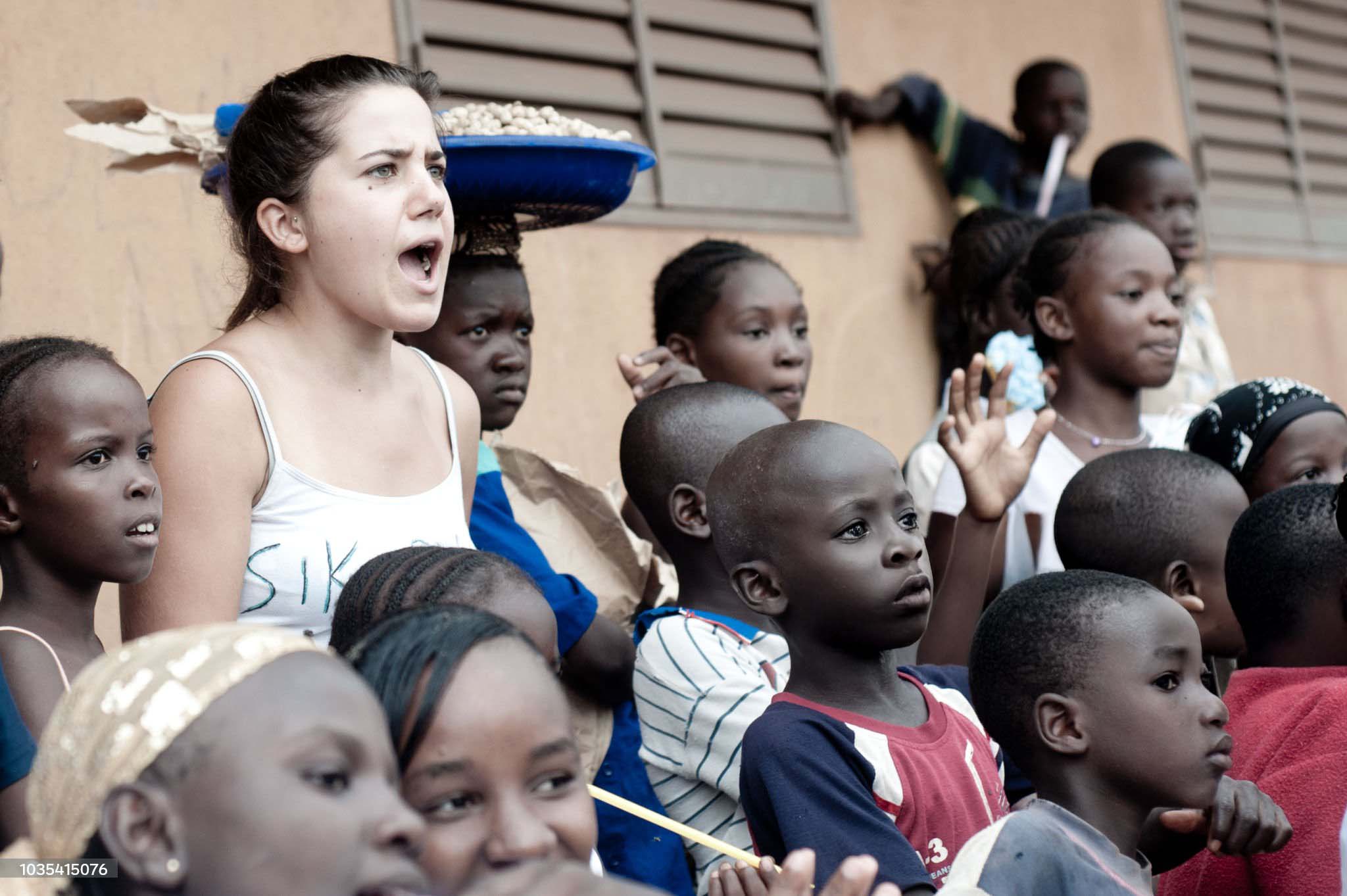 Community outreach at Nikit Orphanage